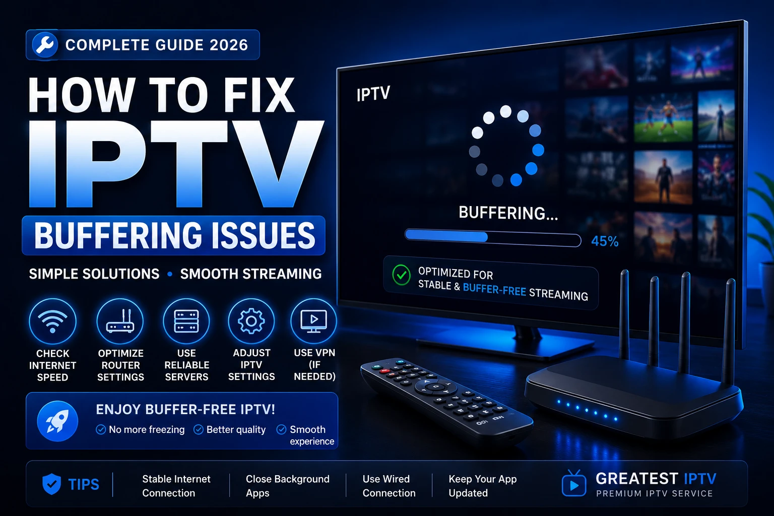 How to Fix IPTV Buffering Issues