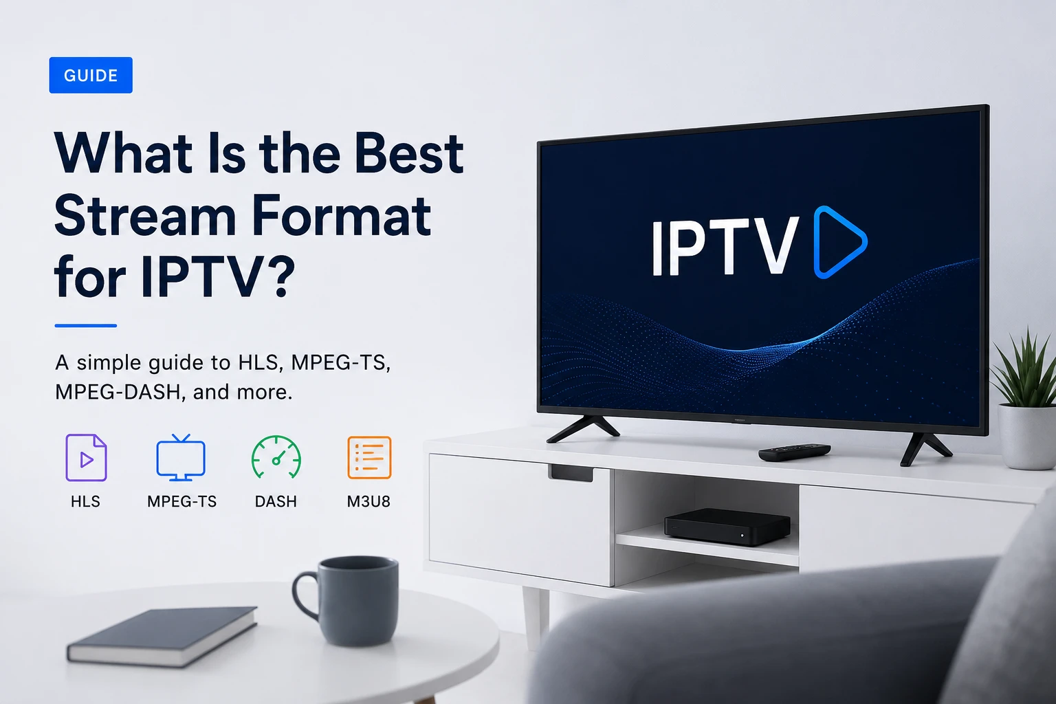 What Is the Best Stream Format for IPTV?